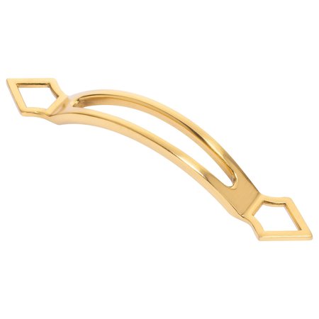 WISDOM STONE Naya Cabinet Pull, 96mm 3 3/4in Center to Center, Brushed Gold 413696GB